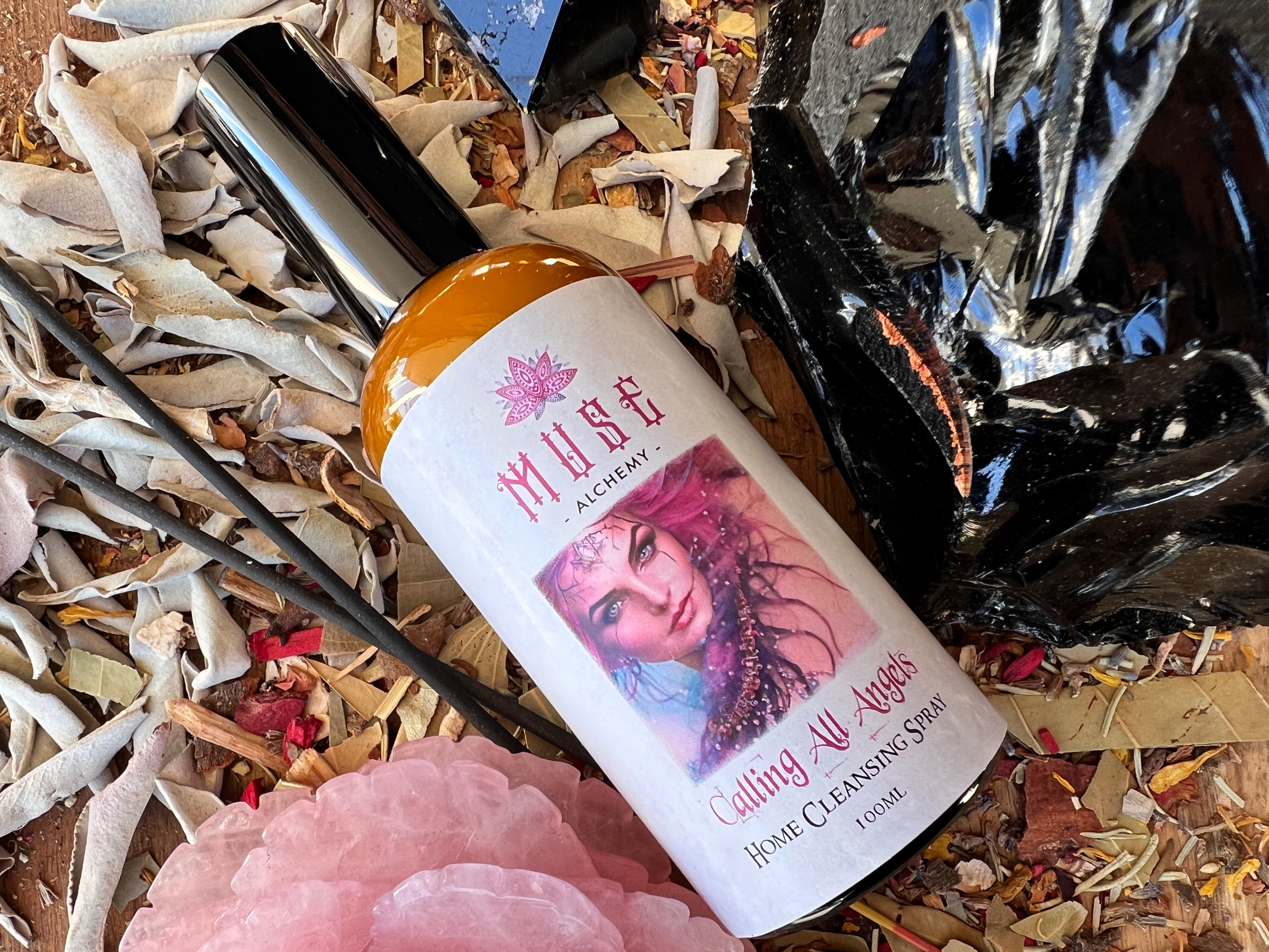 Muse Alchemy ~ Appel à tous les anges ~ Spray nettoyant pour la maison 100 ml