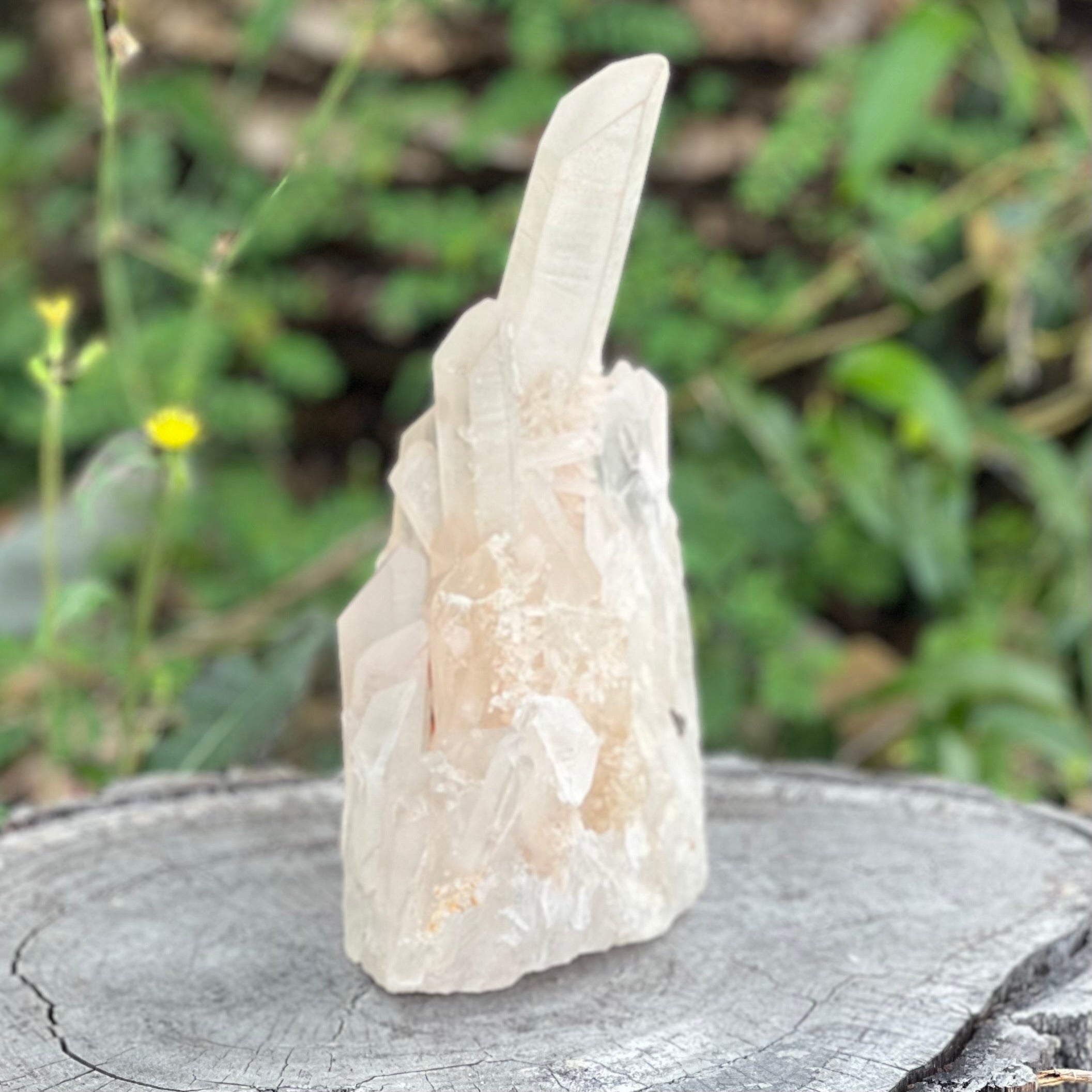 Clear Quartz Natural Raw Cluster