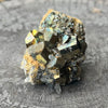 Pyrite and Clear Quartz on the Matrix