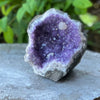 Amethyst Cluster with Calcite Inclusion