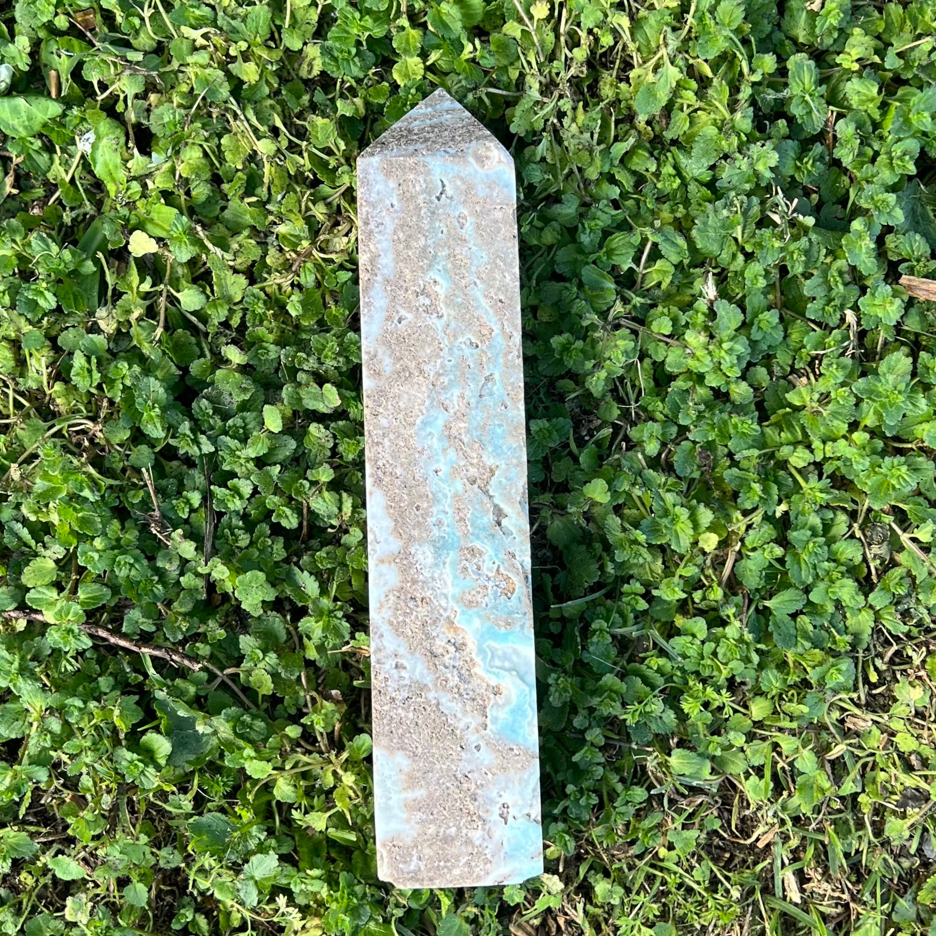 Semi Raw Caribbean Calcite Tower