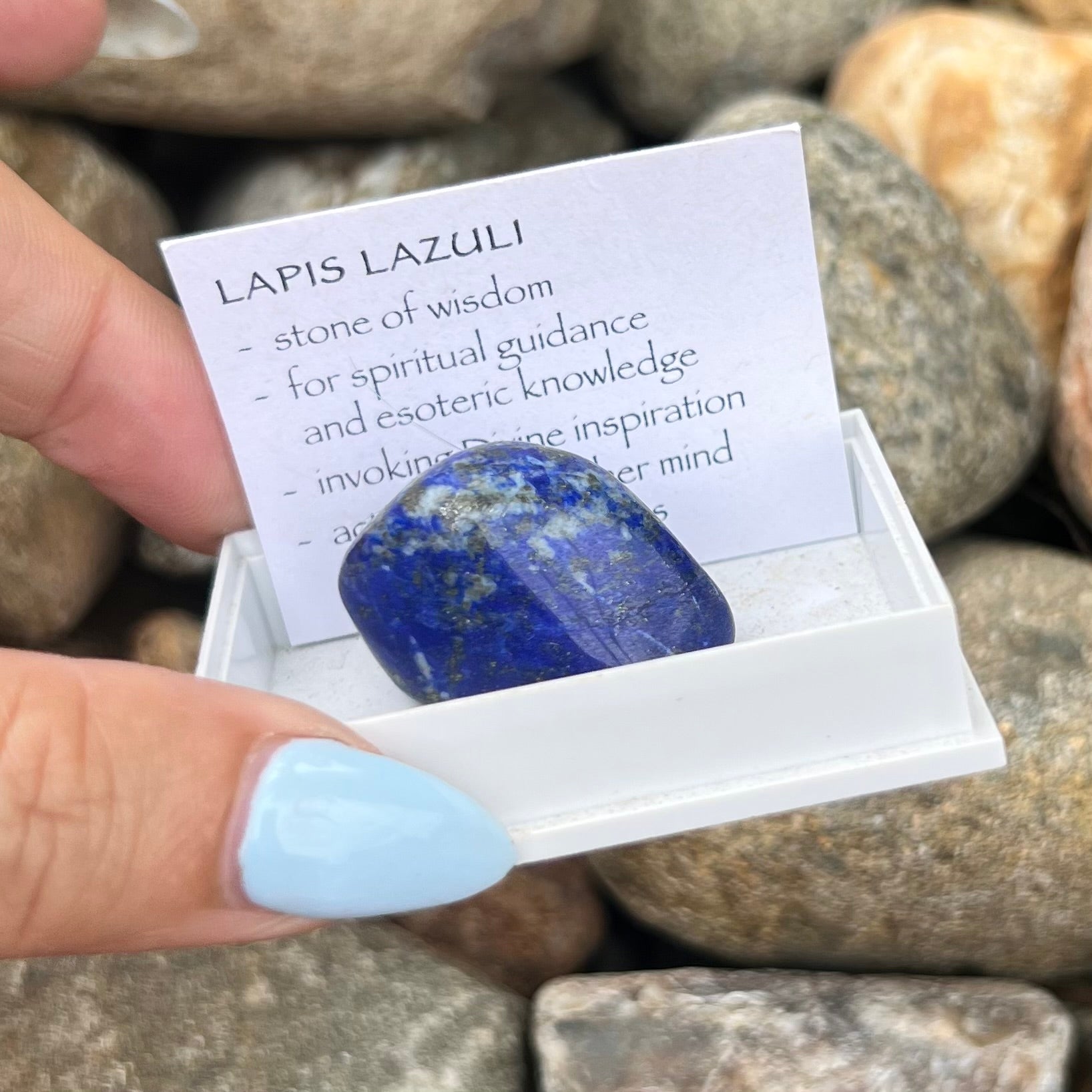 Lapis Lazuli ~ Specialty Boxed Crystal