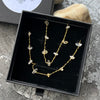 Muse Elegance ~ Citrine Set ~ Gold