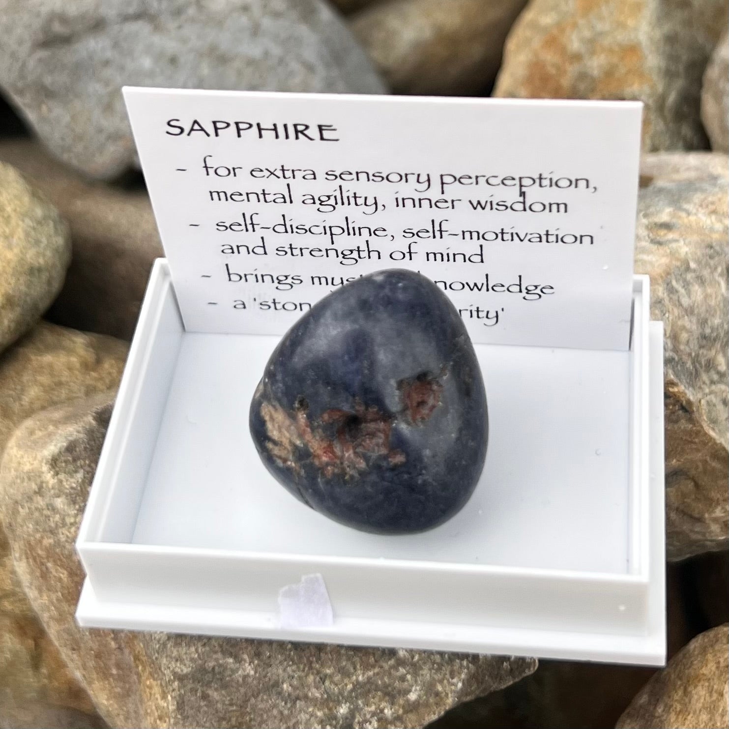 Sapphire ~ Specialty Boxed Crystal