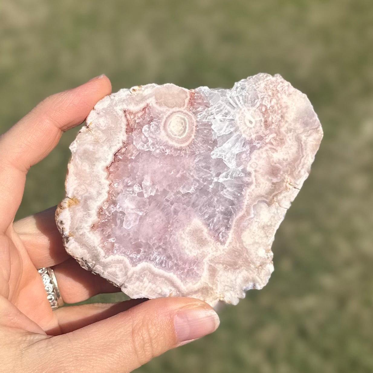 Pink Amethyst Slab