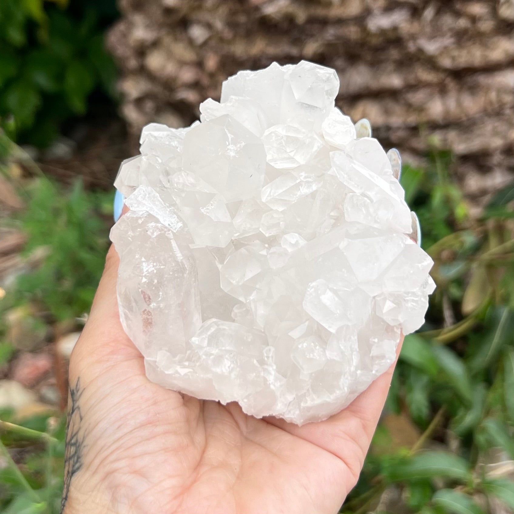 Clear Quartz Natural Raw Cluster (5)