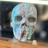 Caribbean Calcite Skull Carving