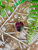 Ruby in Zoisite Sphere Pendant Sterling Silver 925 - Muse Crystals & Mystical Gifts