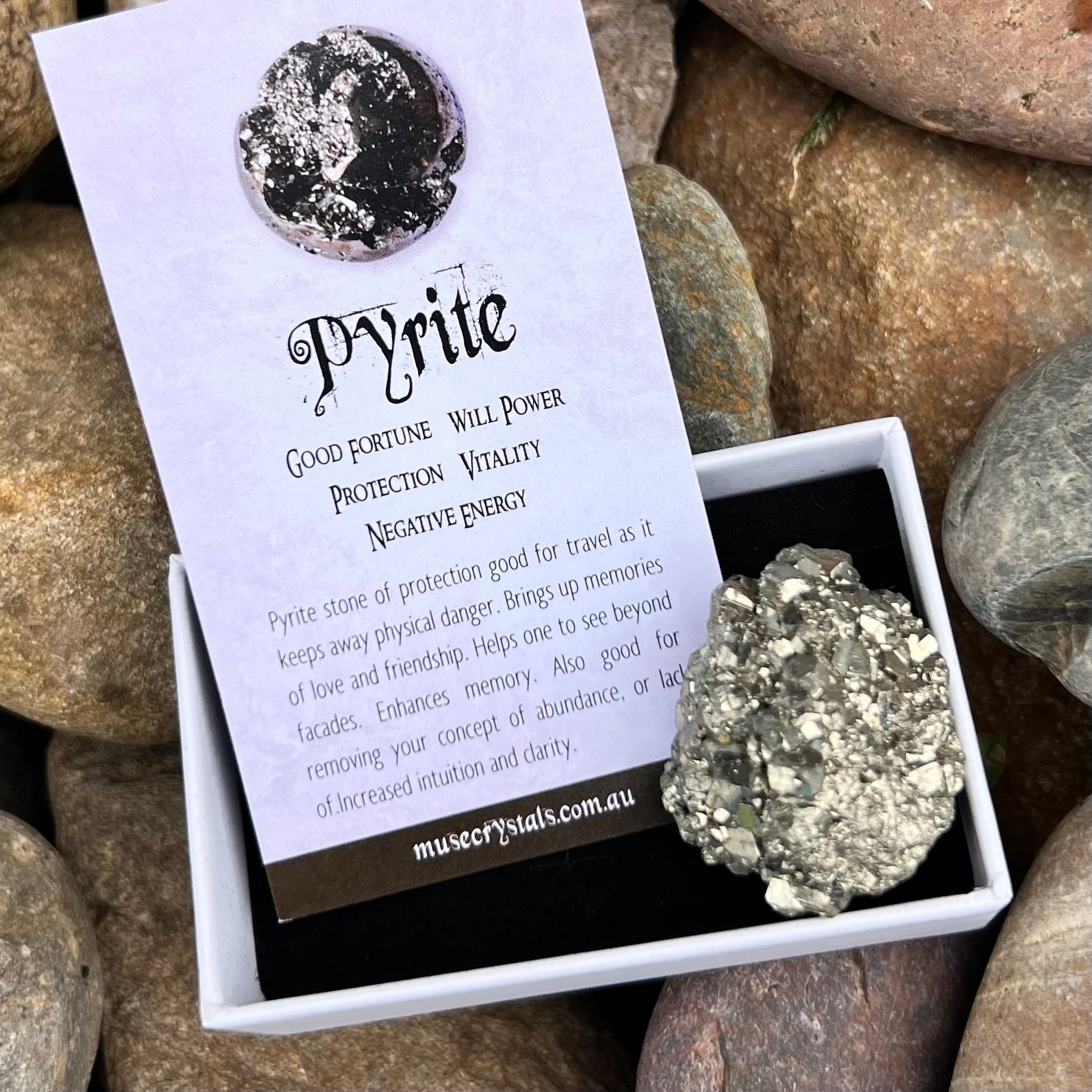 Pyrite Specimen ~ Specialty Boxed Crystal