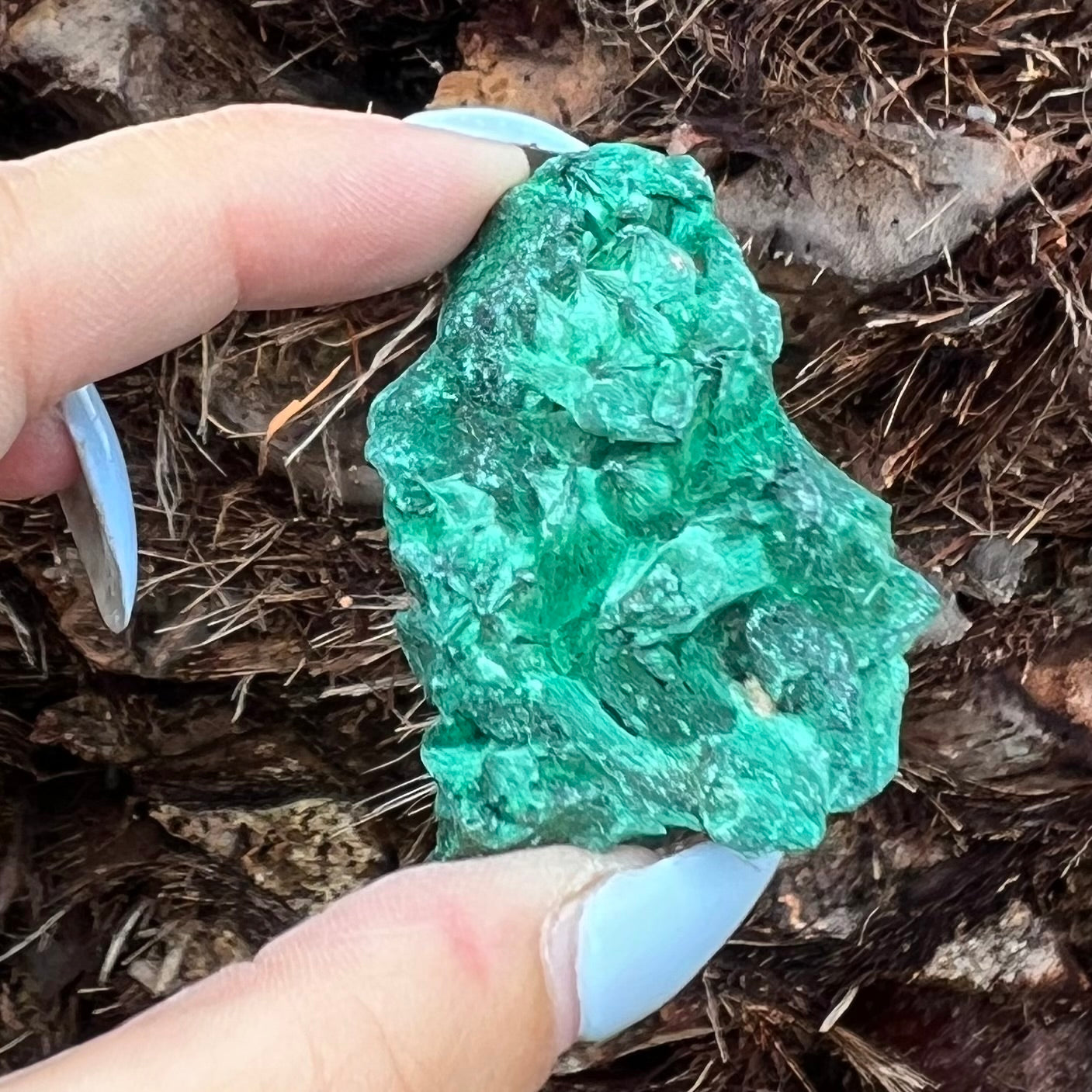 Raw Malachite Specimen ~ Transformation