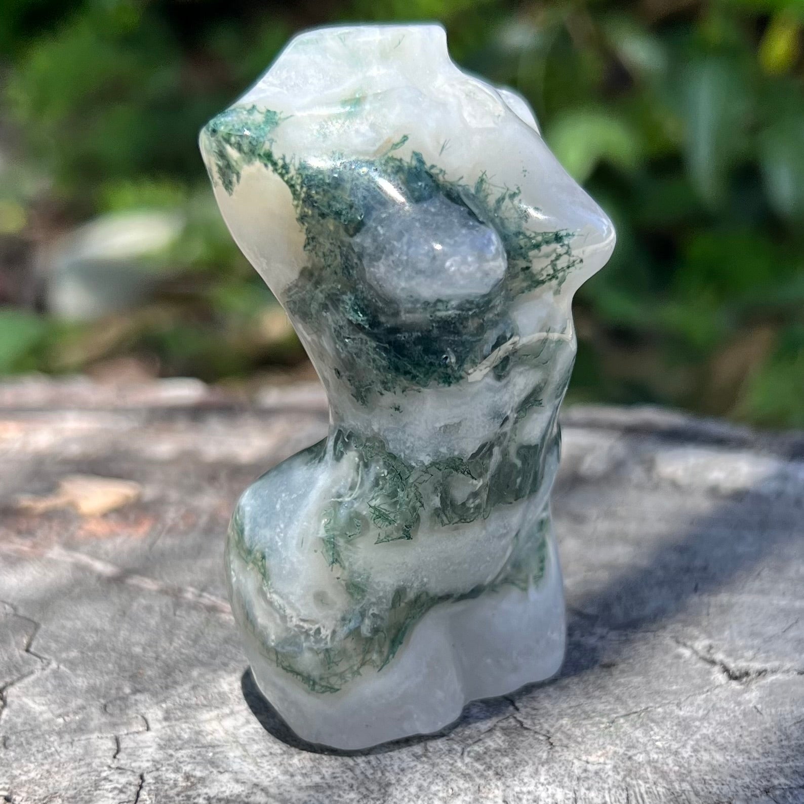 Moss Agate Mini Lady