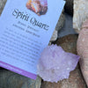 Spirit Quartz Cluster ~ Specialty Boxed Crystal