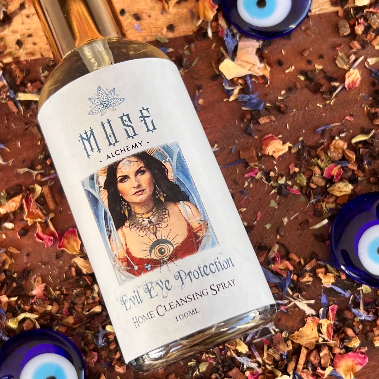 Muse Alchemy ~ Evil Eye Protection ~ Home Cleansing Spray 100ml