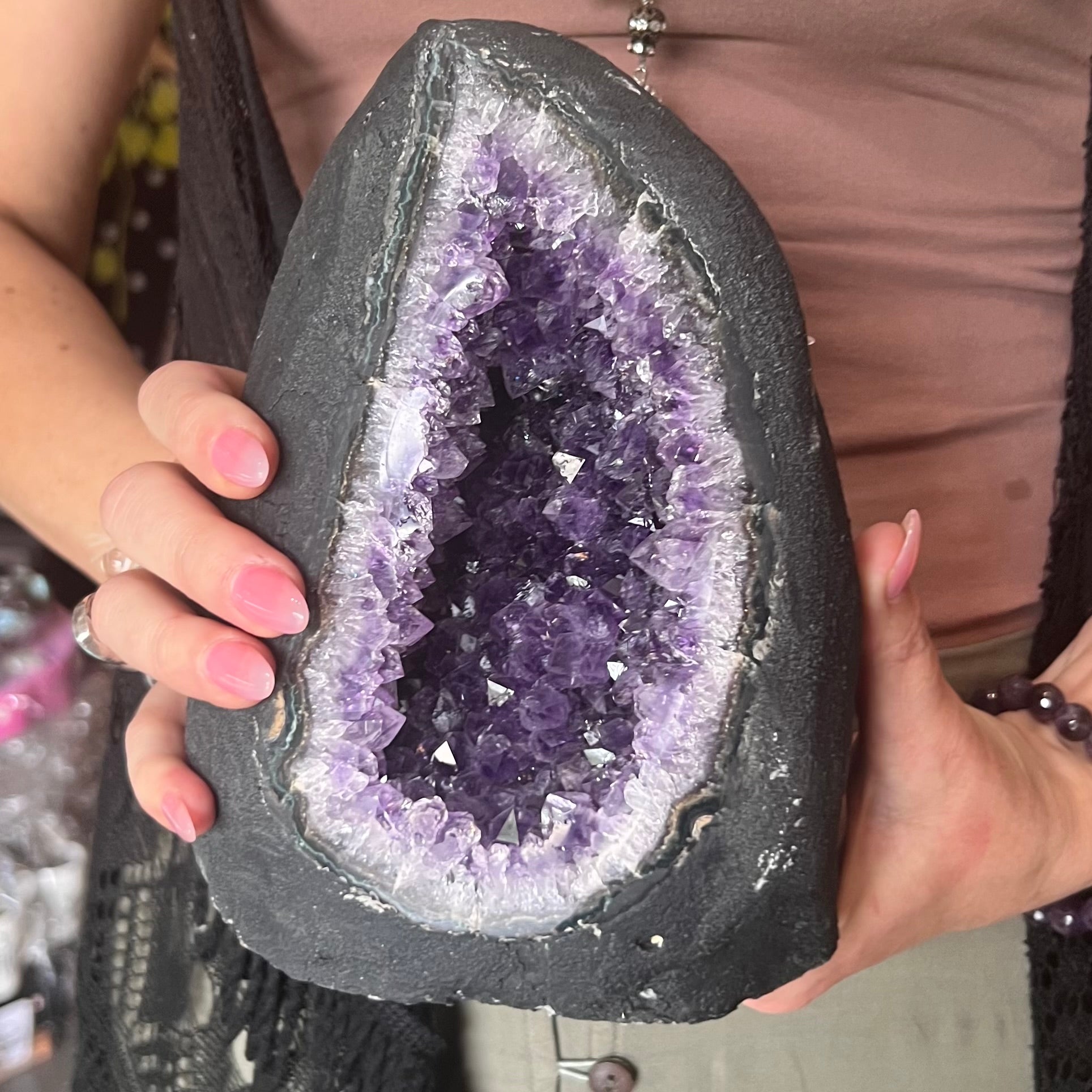 Amethyst Geode Cave