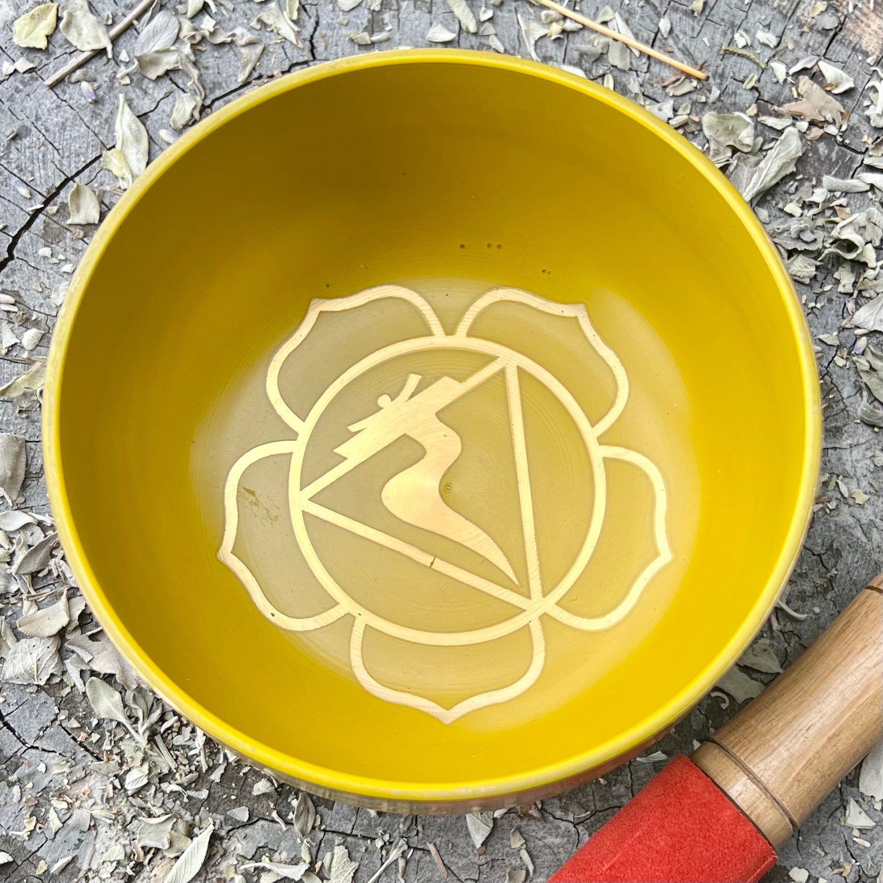 Yellow ~ Solar Plexus Chakra ~ Singing Bowl