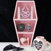 Pink Coffin Shelf ~ Shadow Box