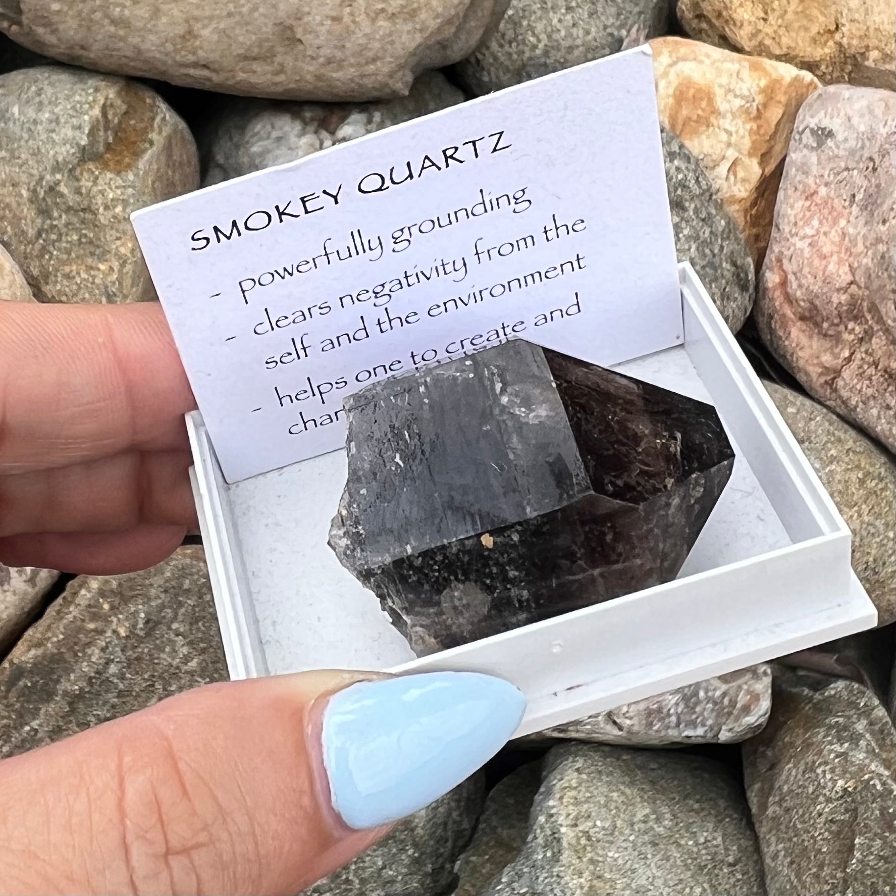 Smokey Quartz ~ Specialty Boxed Crystal