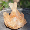 Tangerine Quartz Natural Raw Cluster