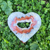 Carnelian Geode Heart