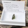 Peridot ~ Specialty Boxed Crystal