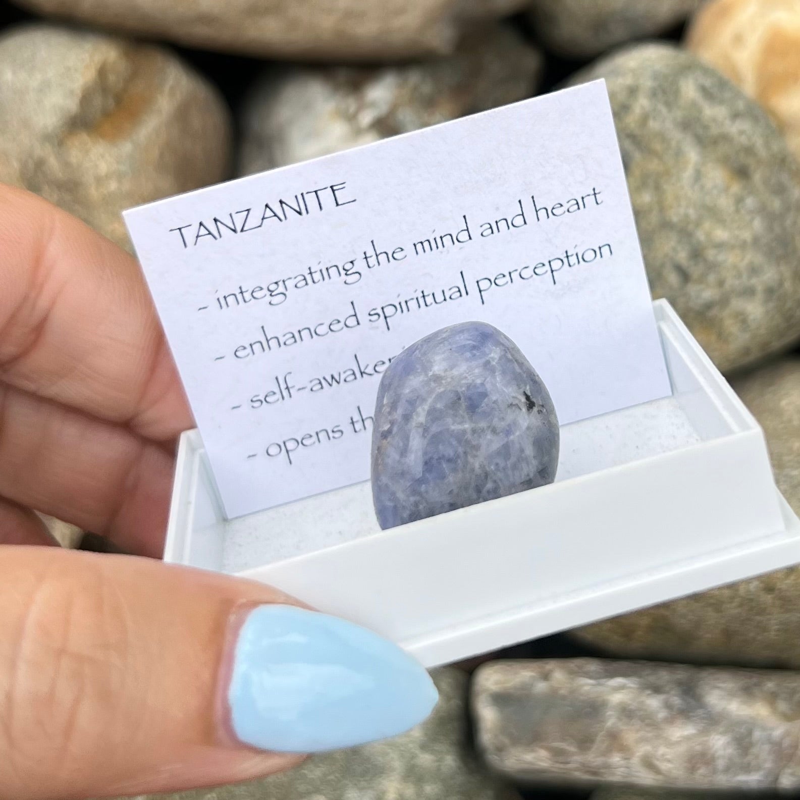 Tanzanite ~ Specialty Boxed Crystal