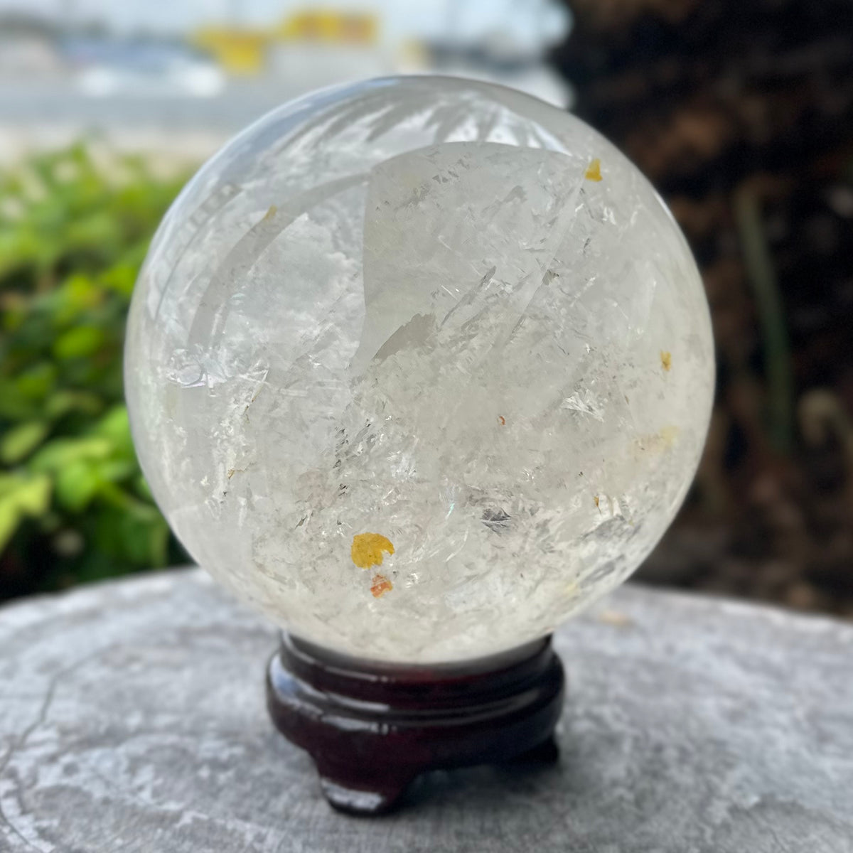 Clear Quartz Sphere  ~ Large