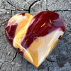 Mookaite Heart Carving