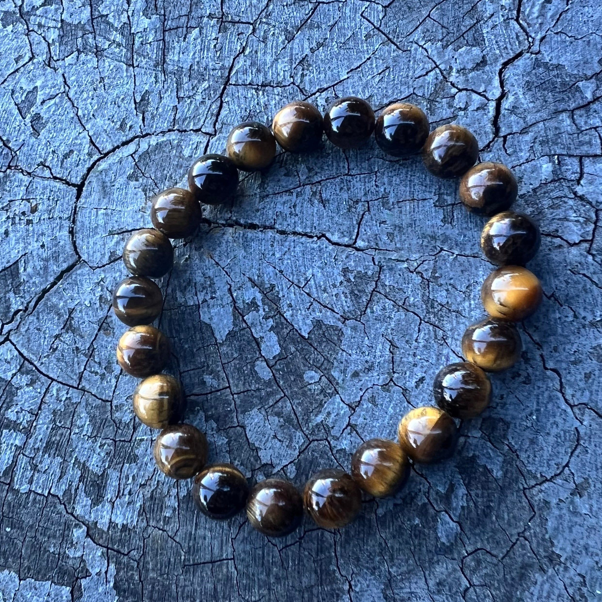 Tiger Eye Beaded Bracelet