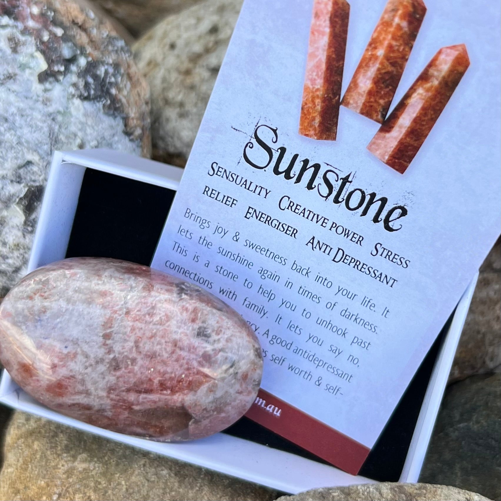 Sunstone ~ Specialty Boxed Crystal