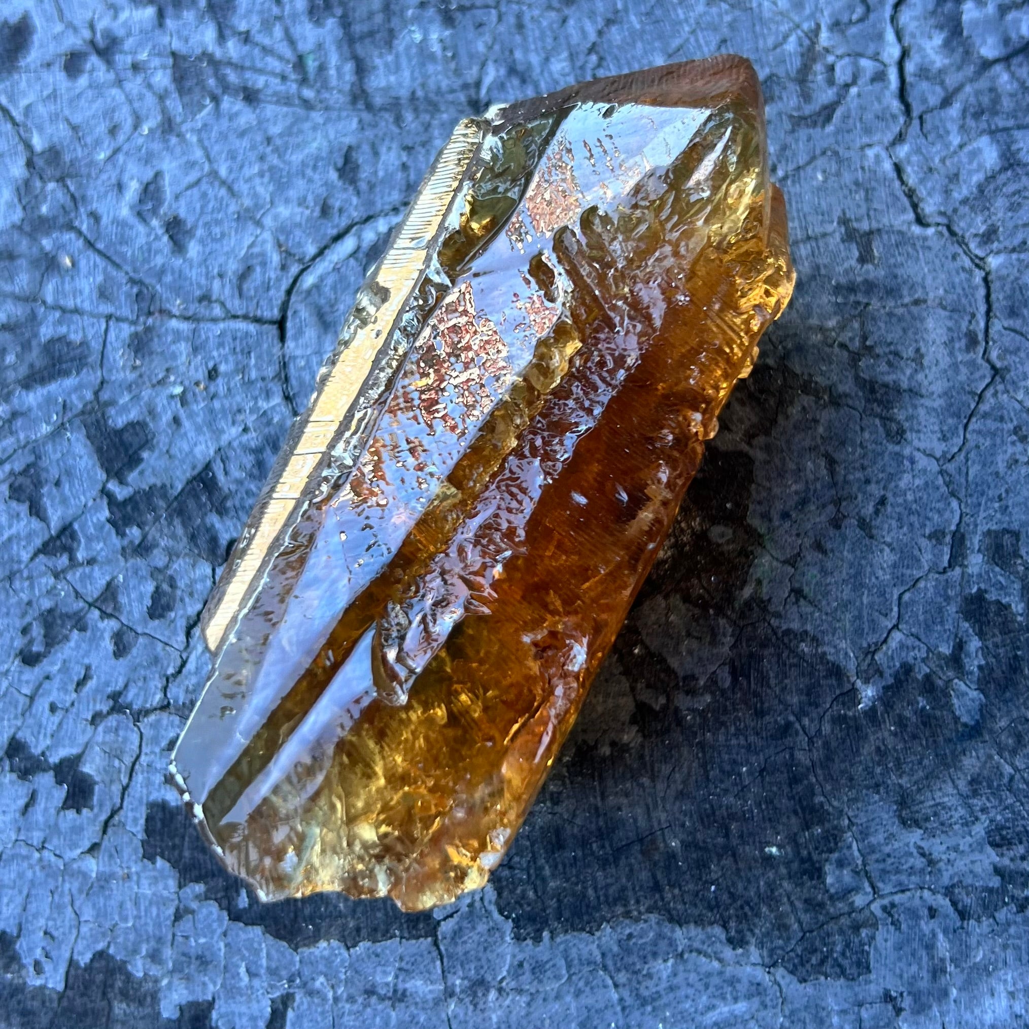 Amber with Quartz Raw Specimen