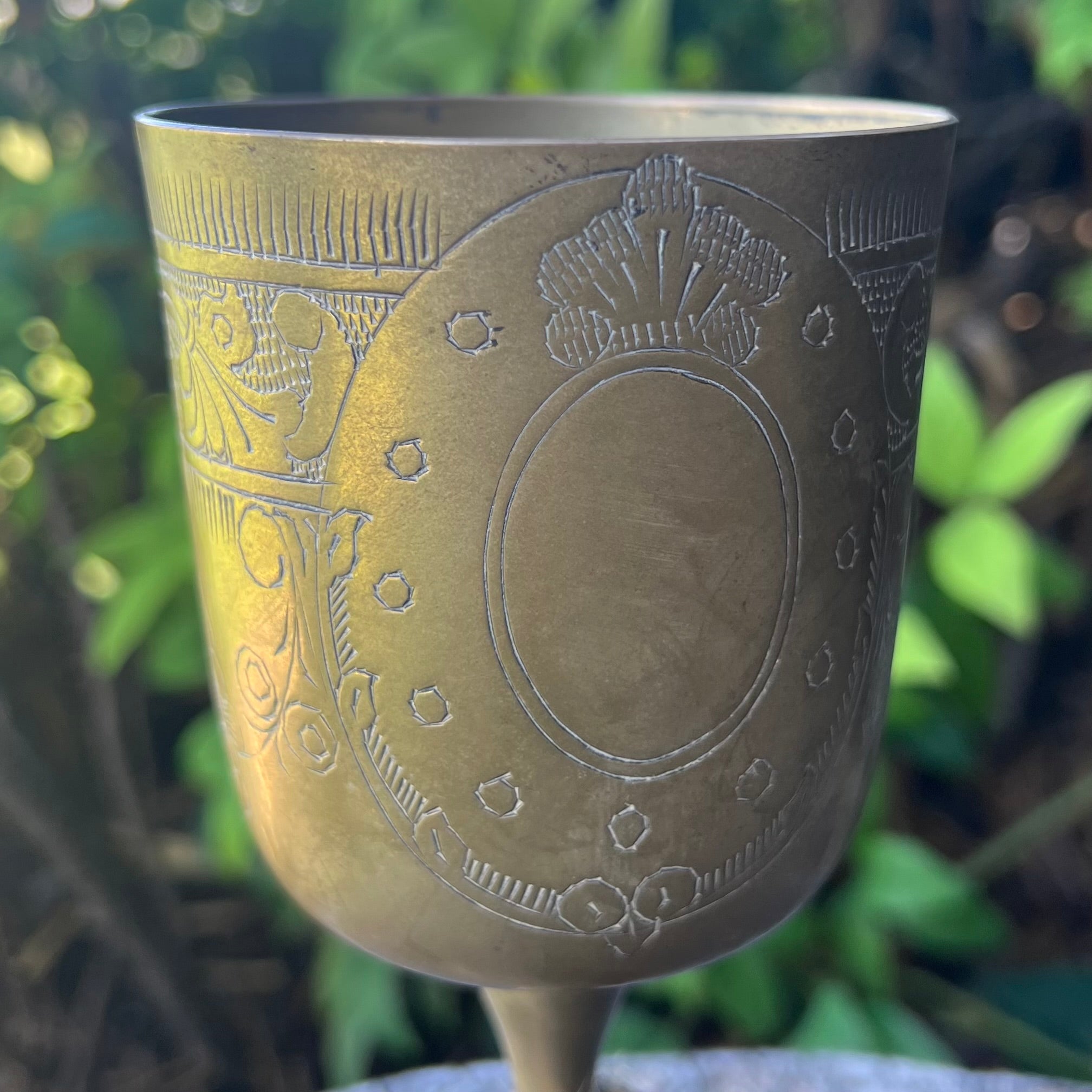 Boho Jungle ~ Vintage Chalice