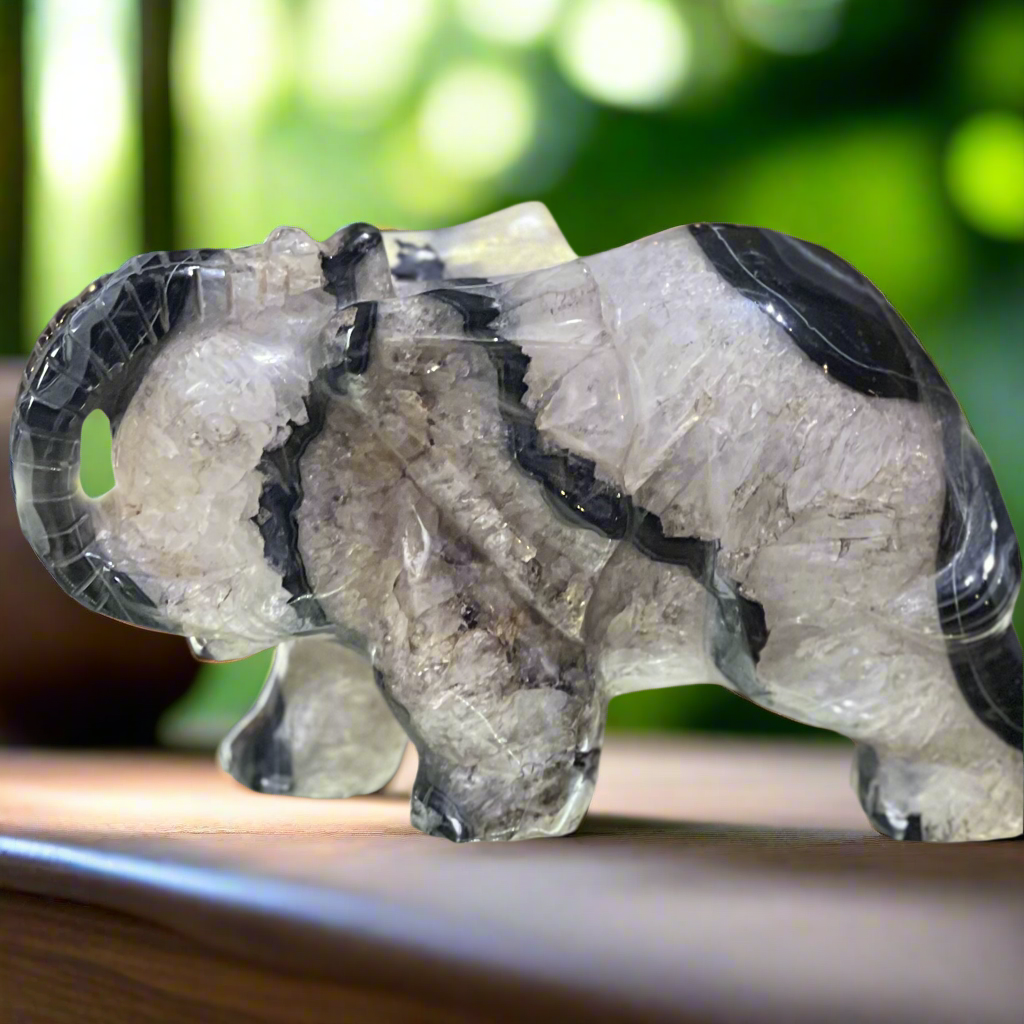 Pillar of Strength Agate Elephant