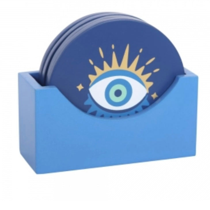 Evil Eye Protection ~ Coaster Set