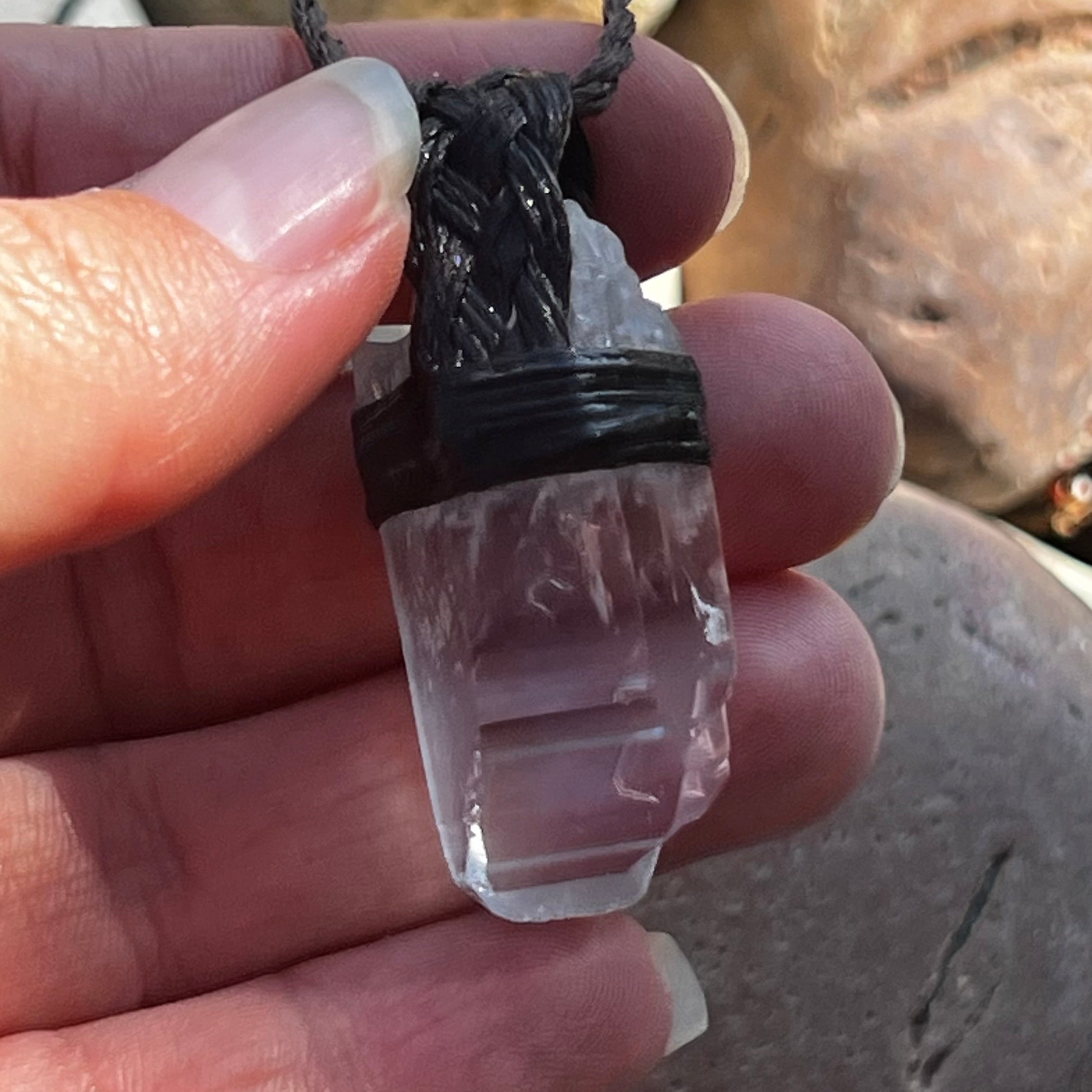 Muse Medicine ~ Portal of Truth ~ Tabular Key Quartz Talisman