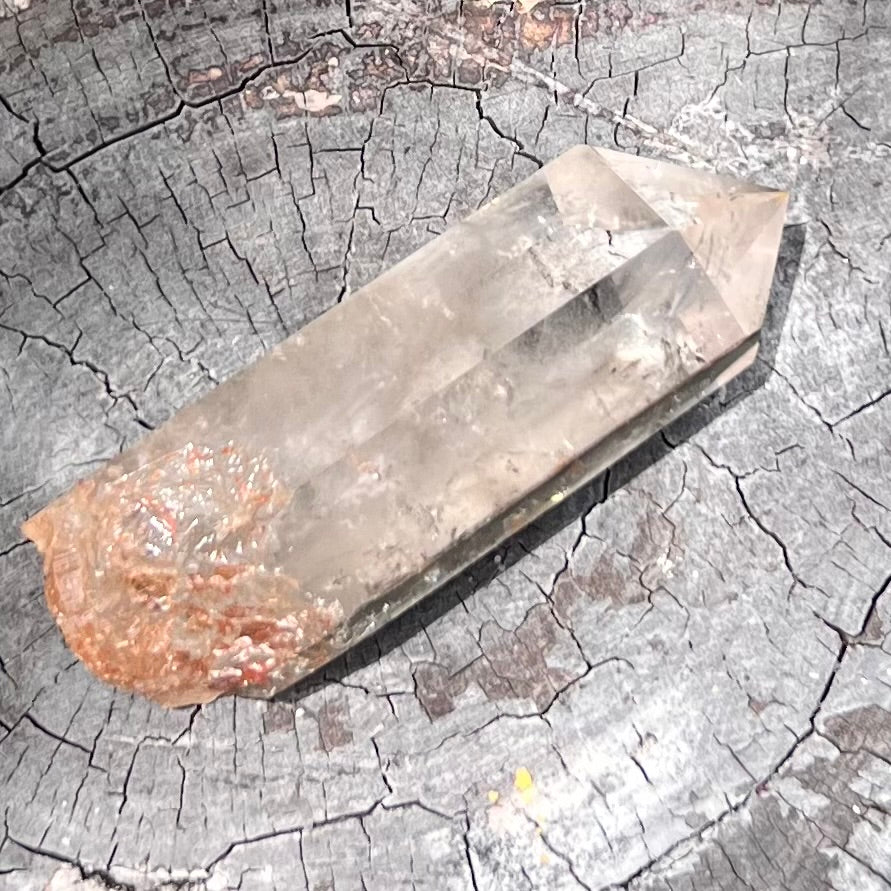 Garden Quartz Semi Raw Generator Point