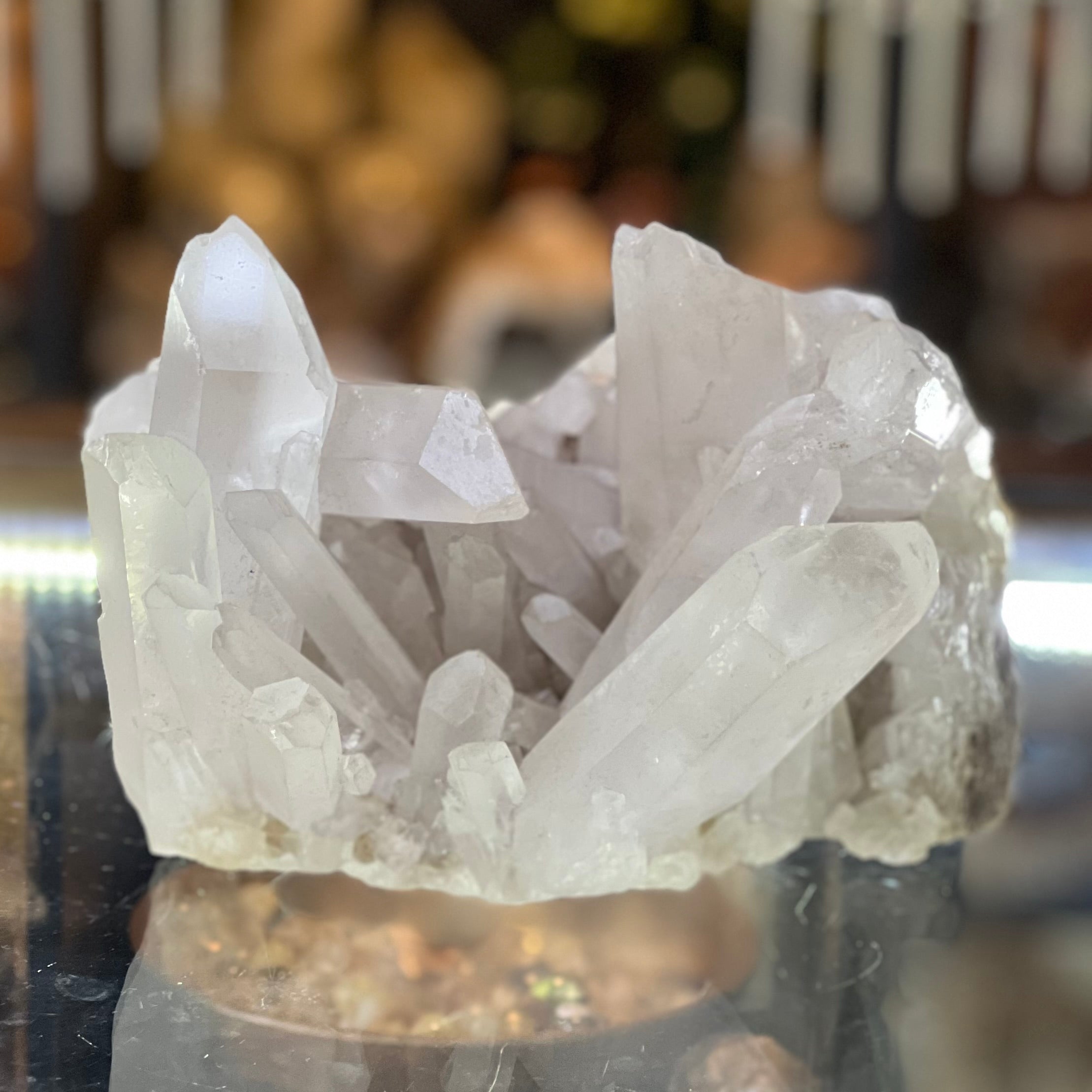 Clear Quartz Natural Raw Cluster