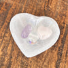 Selenite Cleansing & Charging Heart Bowl Small