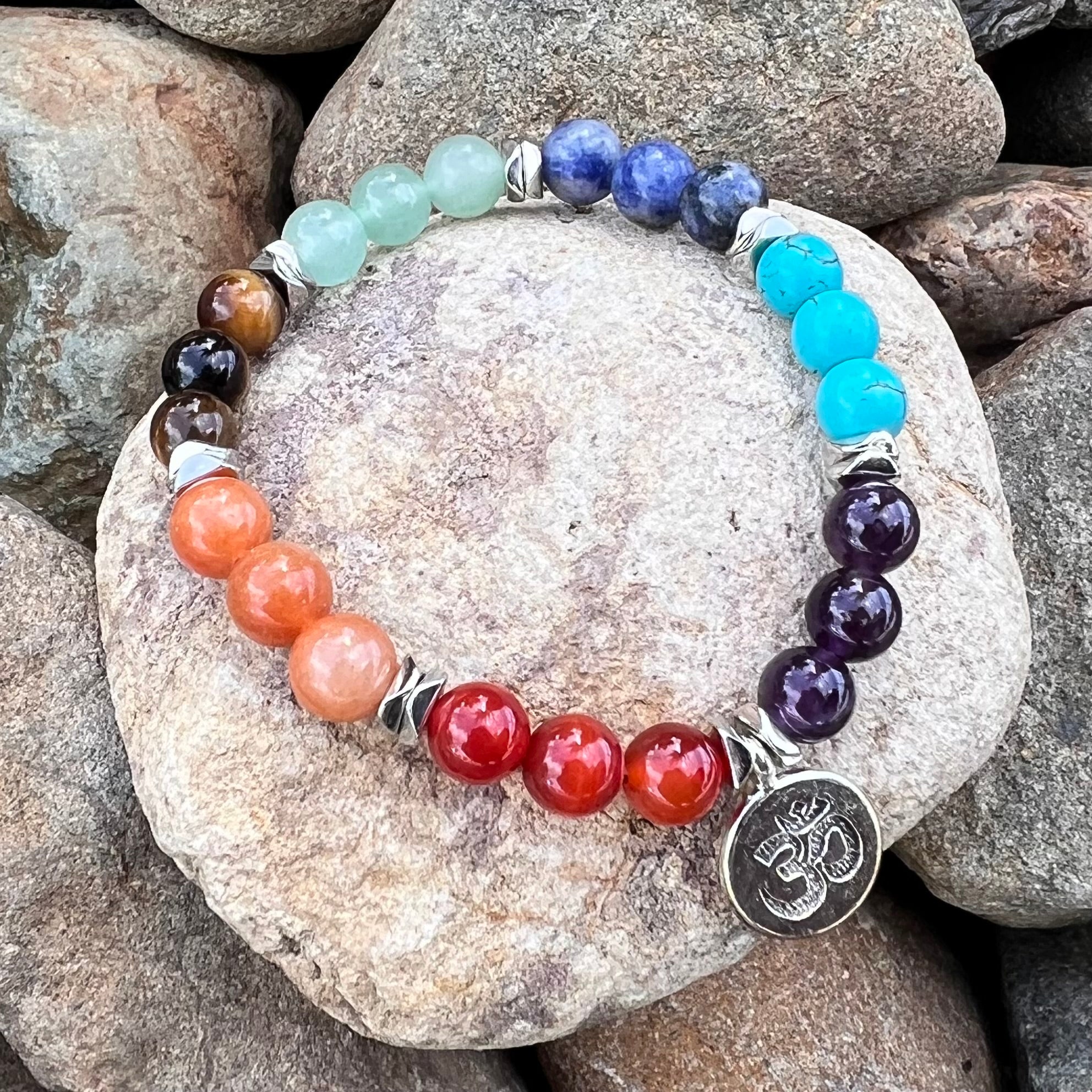 Chakra Om Bracelet