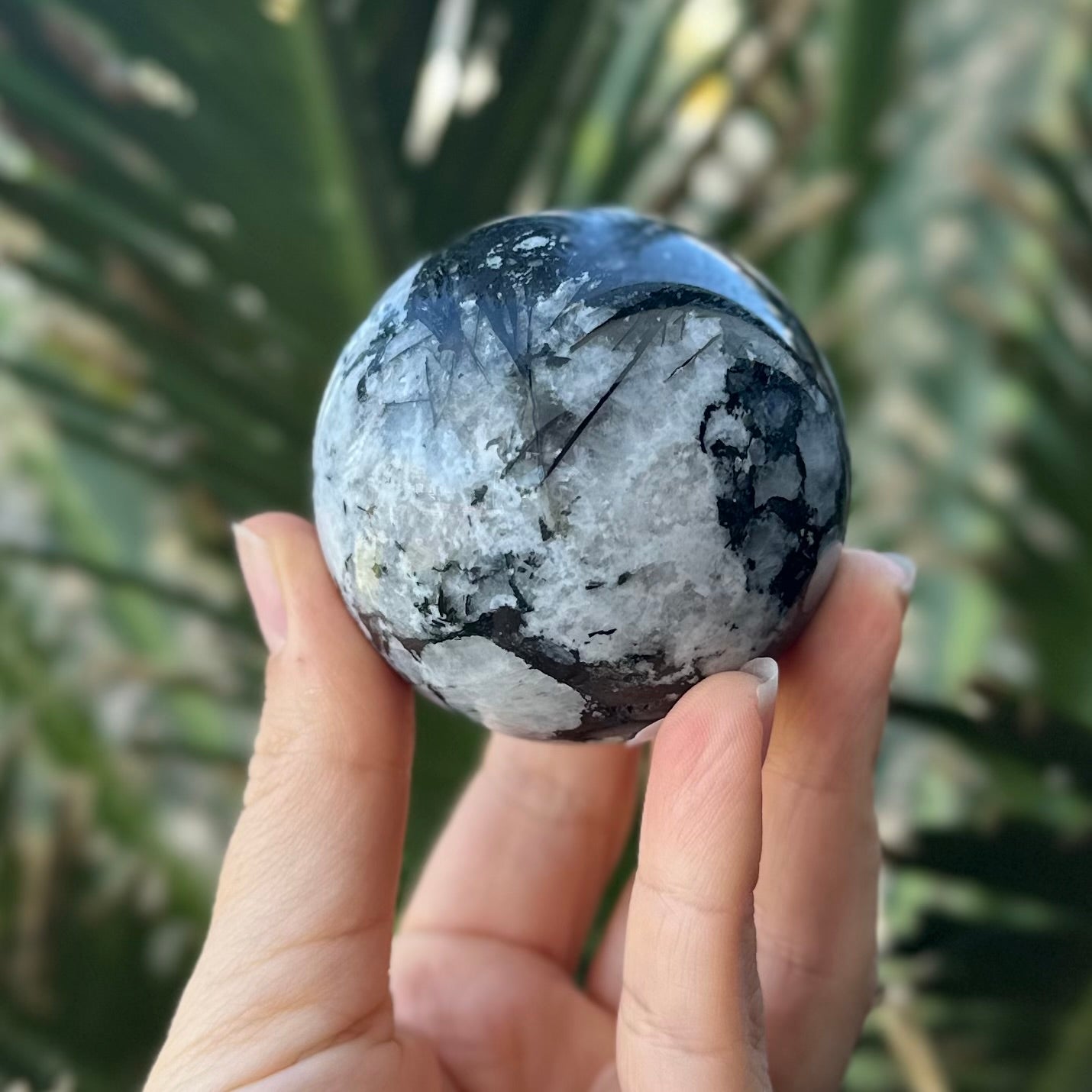 Rainbow Moonstone Sphere