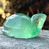 Green Fluorite ~  Turtle Carving