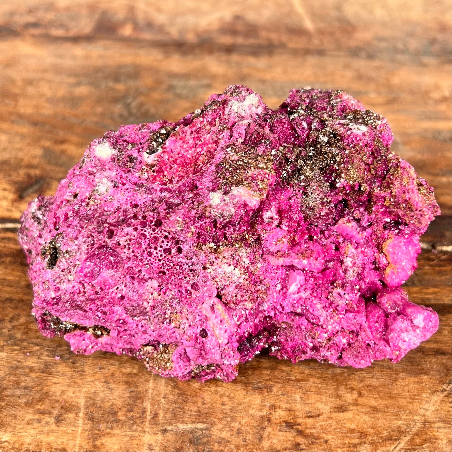 Glorious Ruby with Pyrite Specimen