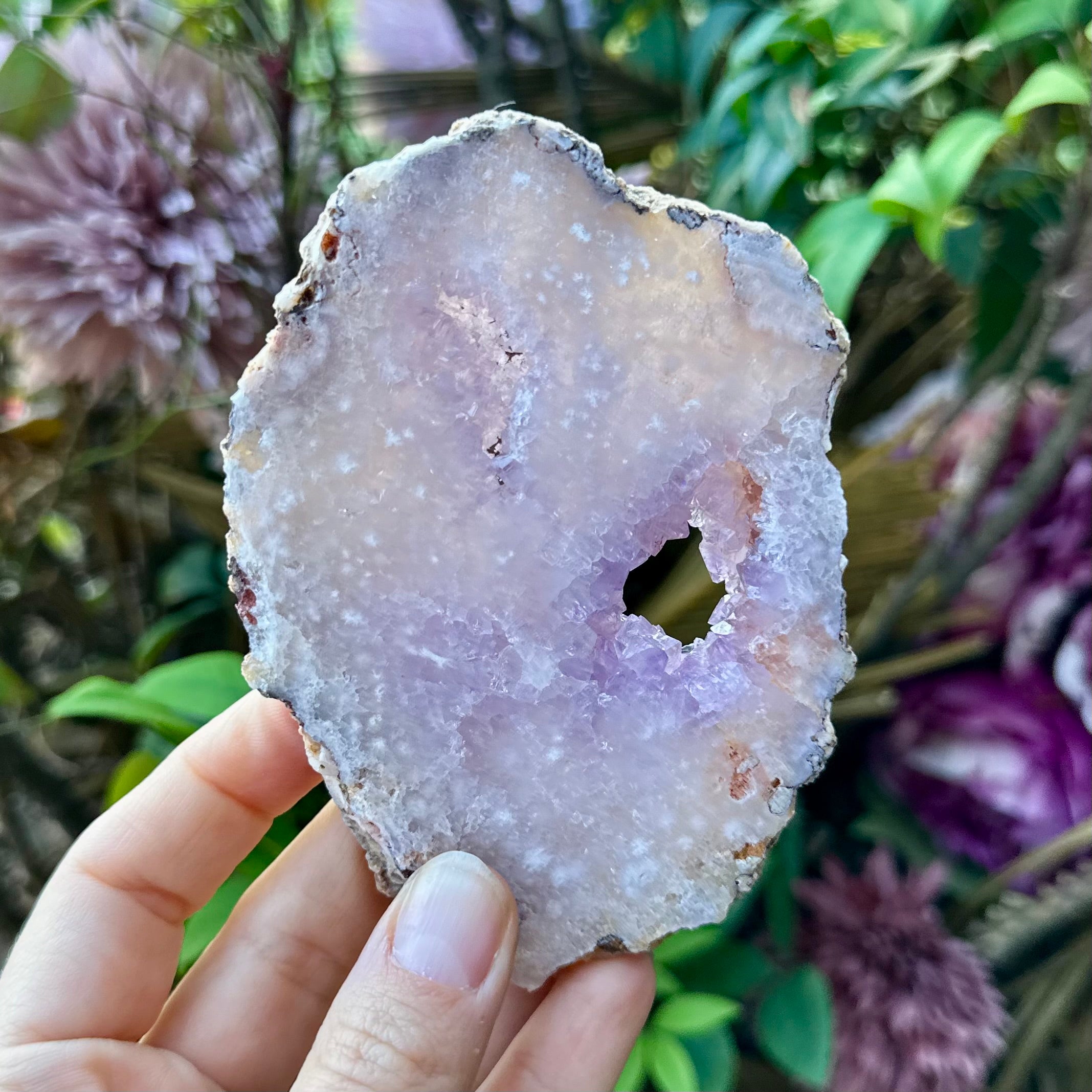 Pink and Purple Amethyst Slab
