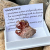 Vanadinite  ~ Specialty Boxed Crystal