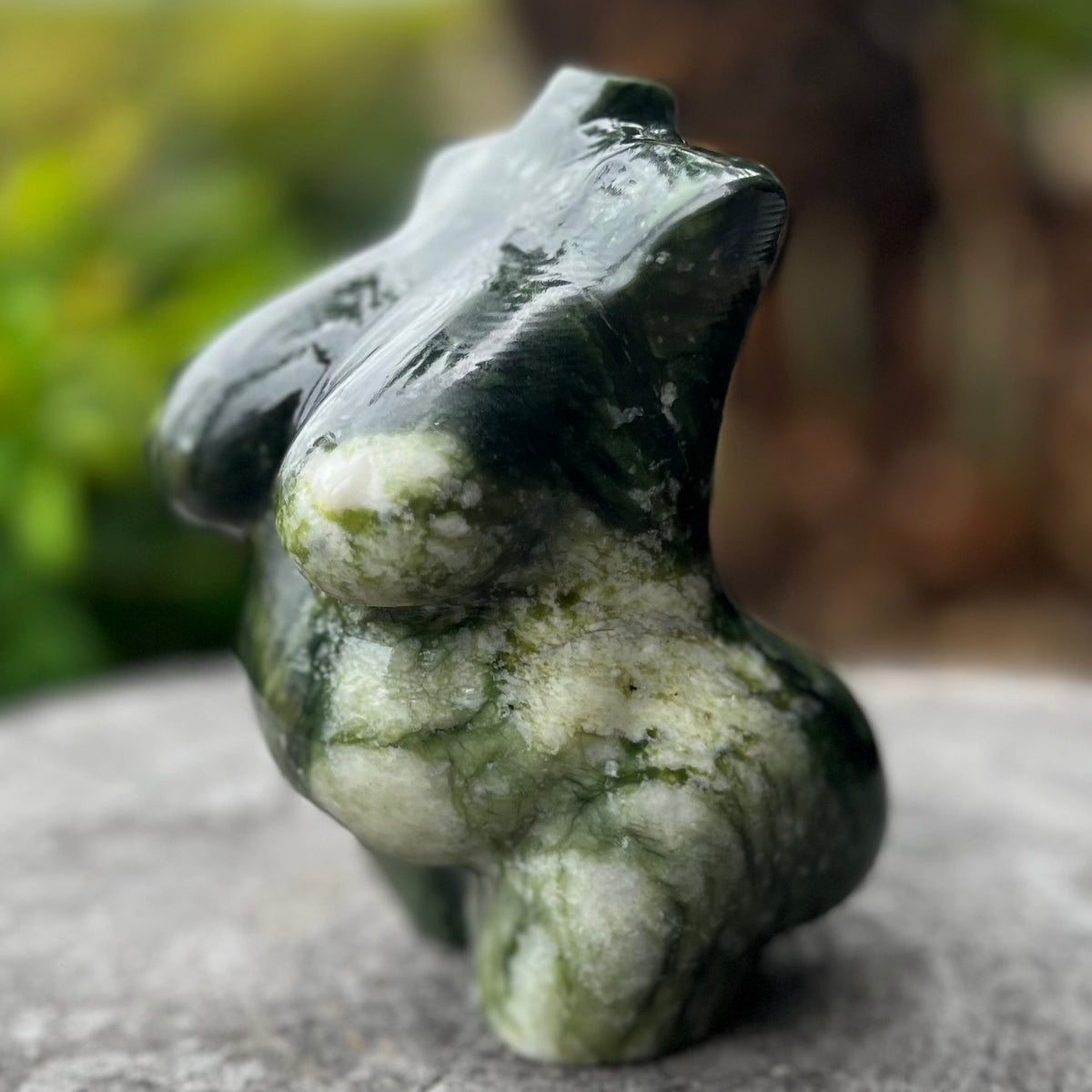 Jade Goddess ~ Lady Body Carving