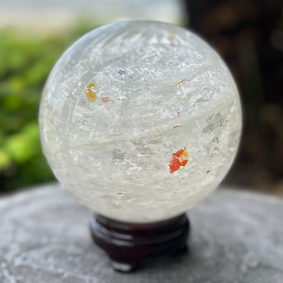Clear Quartz Sphere  ~ Large
