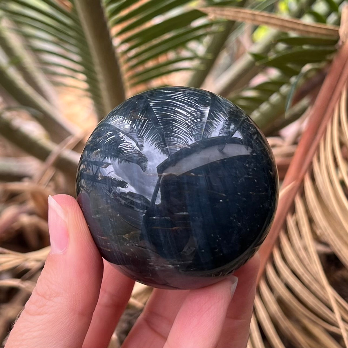 Blue Tiger Eye Sphere