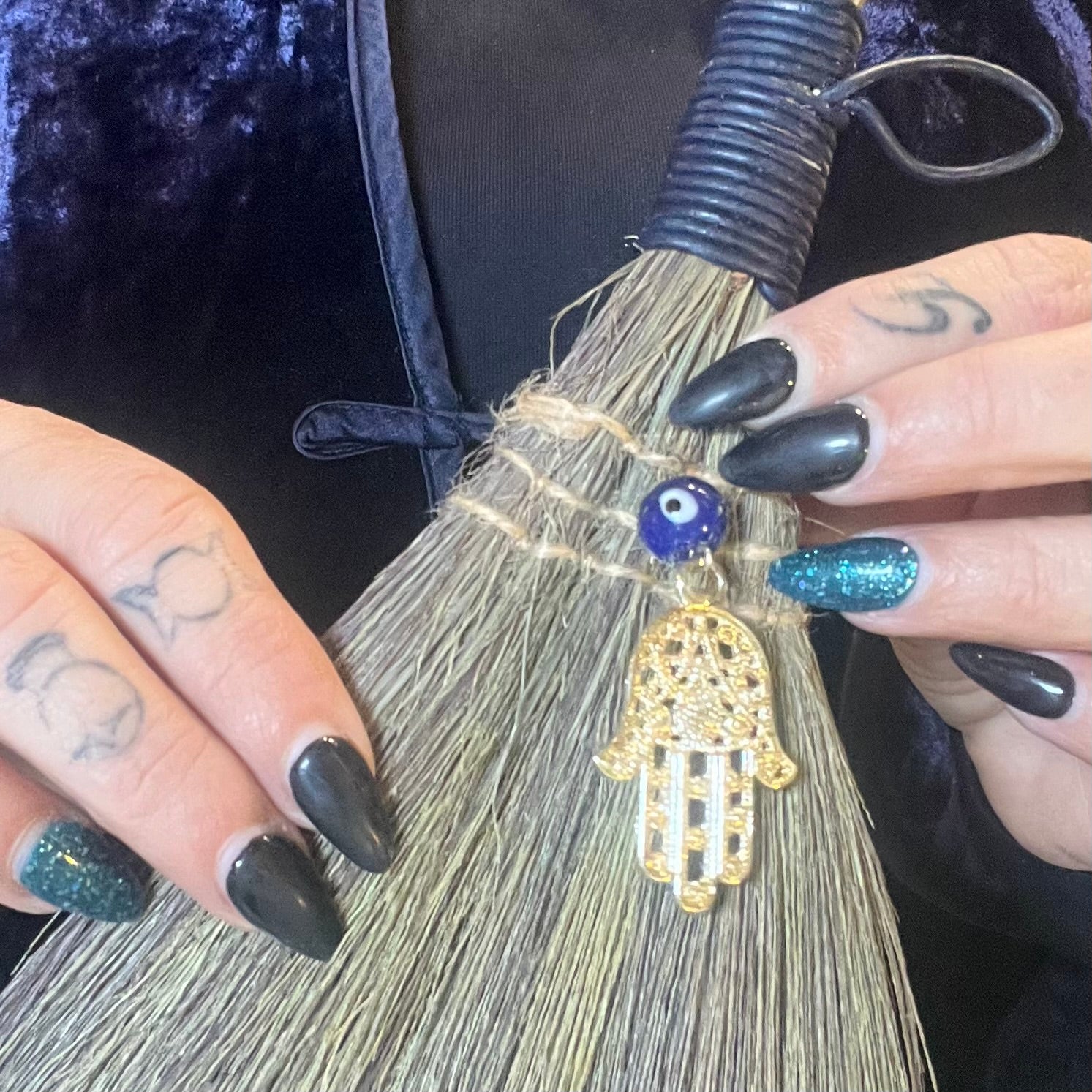 Evil Eye ~ Wicca Protection Broom