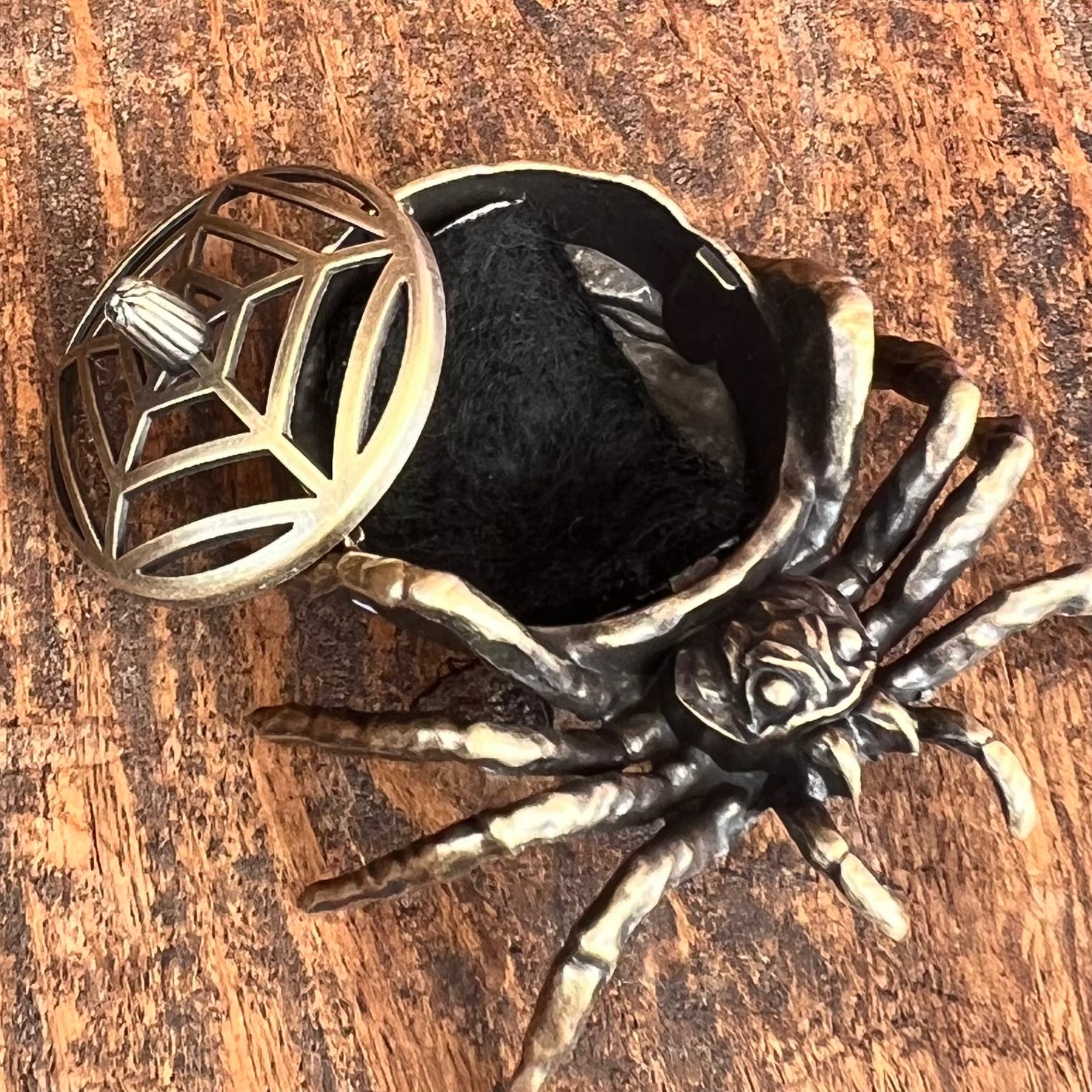 Spider Trinket ~ Incense Holder