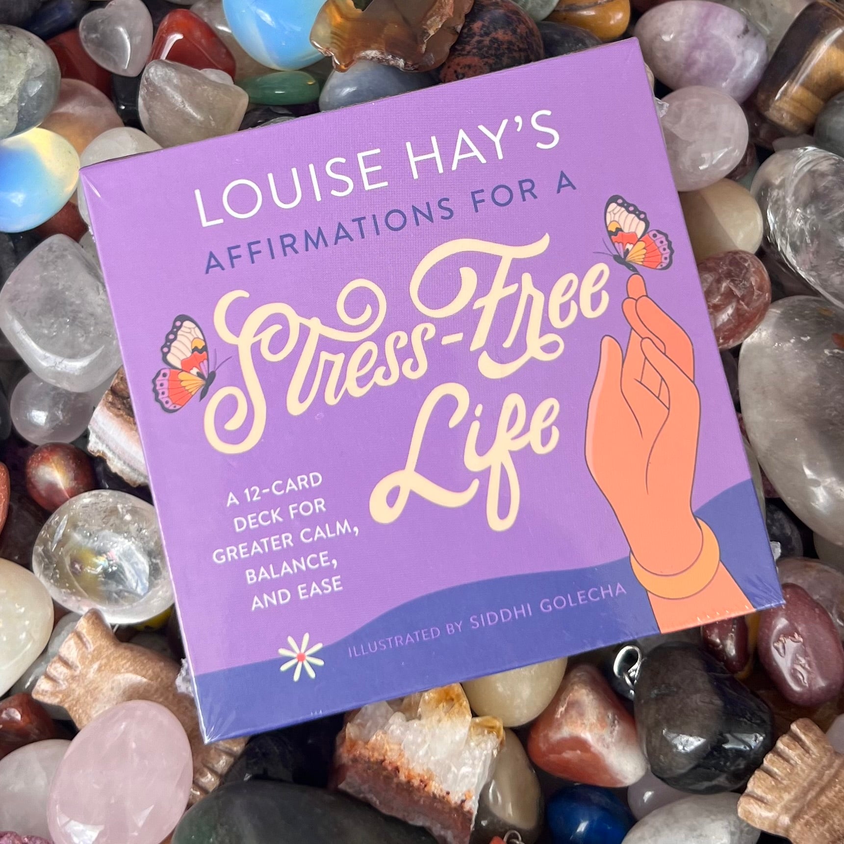 Louise Hay’s Affirmations for a Stress Free Life Oracle Cards