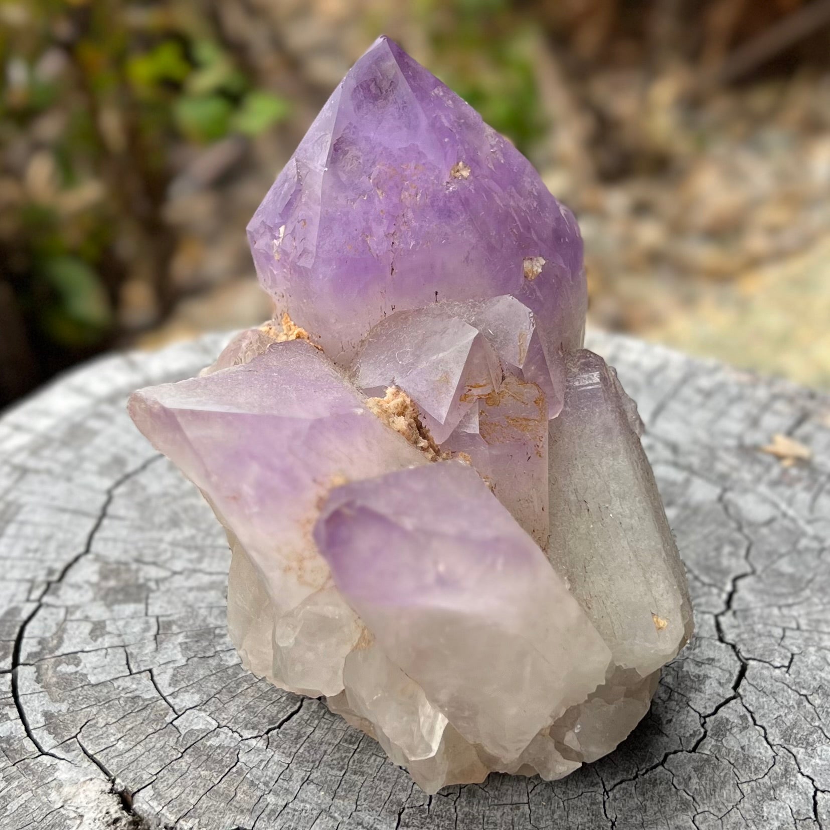 Amethyst Natural Raw Cluster
